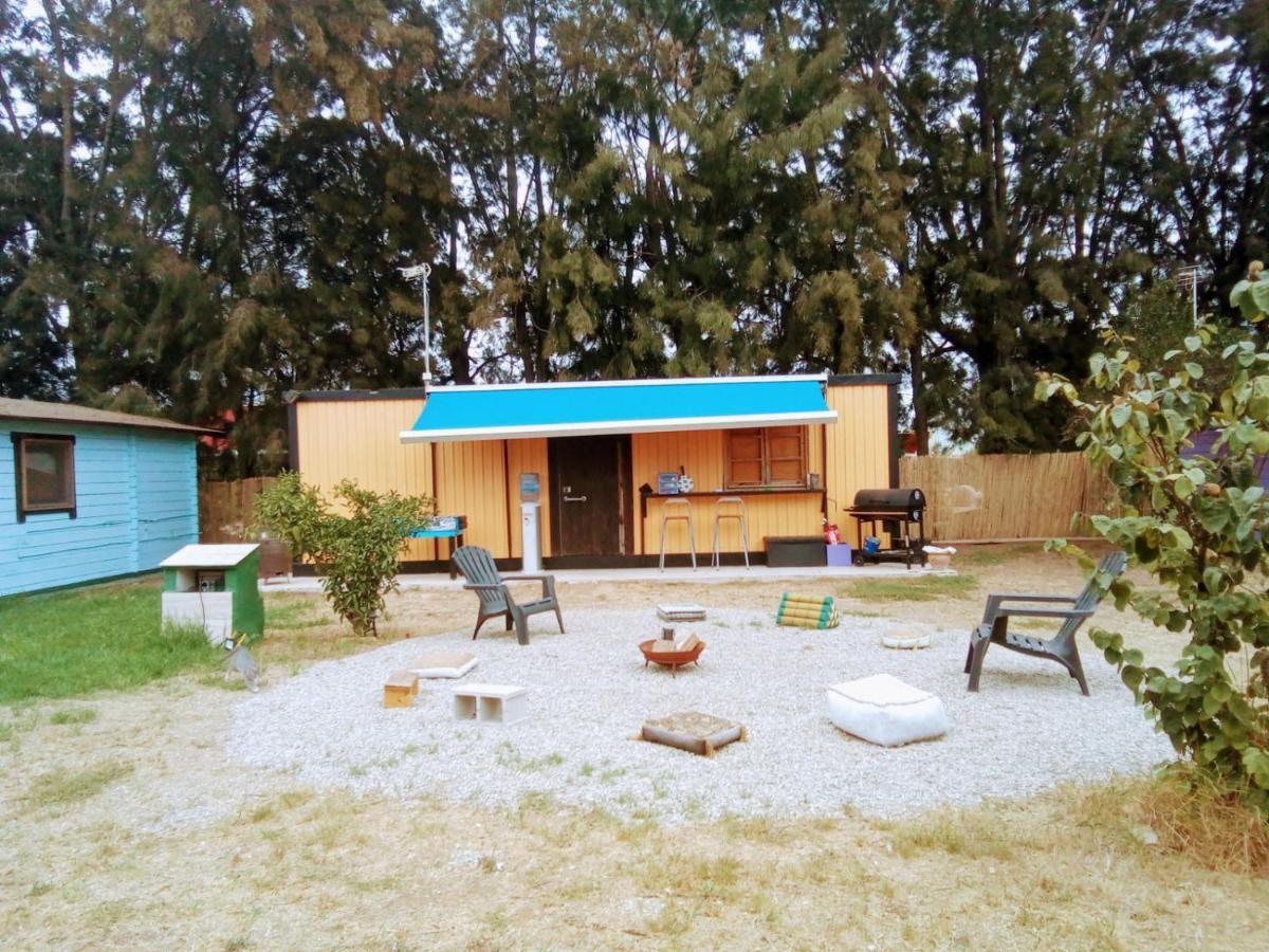 Chiclana-Cabana-Parking-Blue Chiclana de la Frontera Buitenkant foto